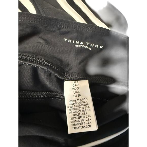 trina turk Ponte Stirrup Legging women black sz small - Picture 9 of 10